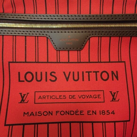 ❌❌ SOLD ❌❌  Louis Vuitton Neverfull GM in Damier Ebene‎ (no pouch) - Picture 11 of 15
